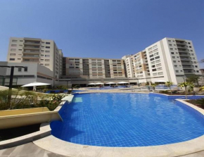 Parque Veredas flat 311 VISTA PARA AS PISCINA ASCESSO AO RIO AO LADO DO HOT PARK